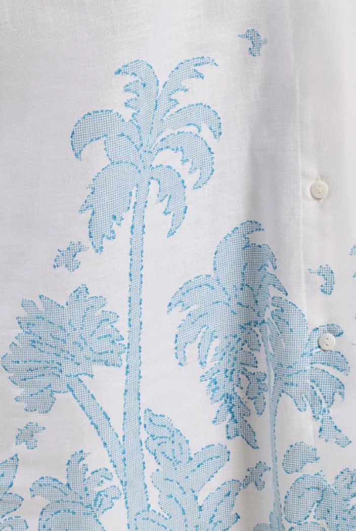 Palm Print Cotton Dress product image 6